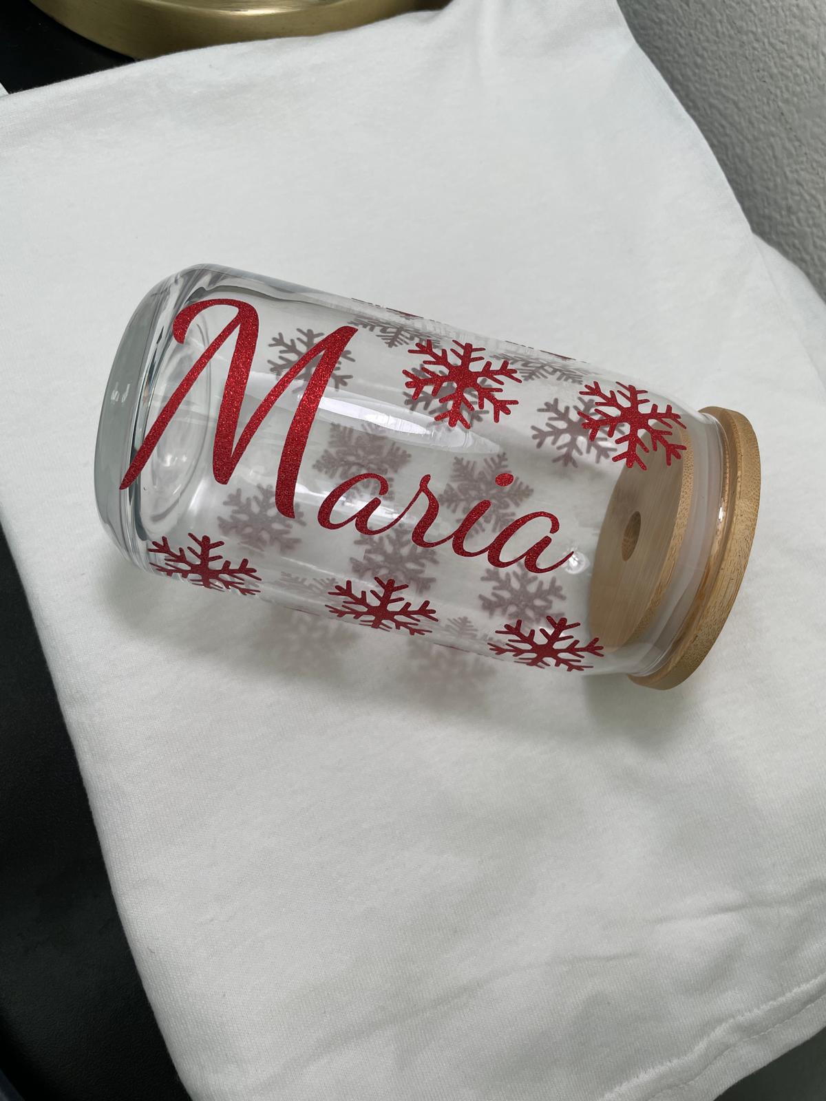 Personalized 16oz Glass Tumbler – Custom Designs Just for You!